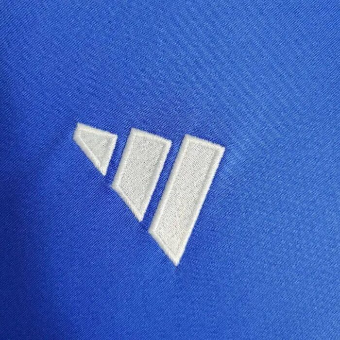 Mens Olympique Lyonnais 2024/25 Retro Blue Jersey 8