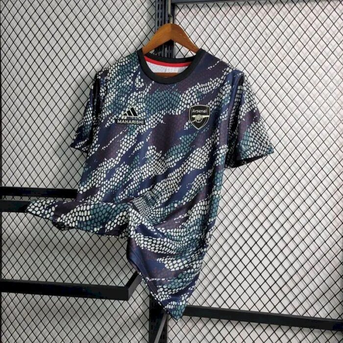Mens Arsenal 2023/24 Maharishi Jersey (Mucoca / Black) 7