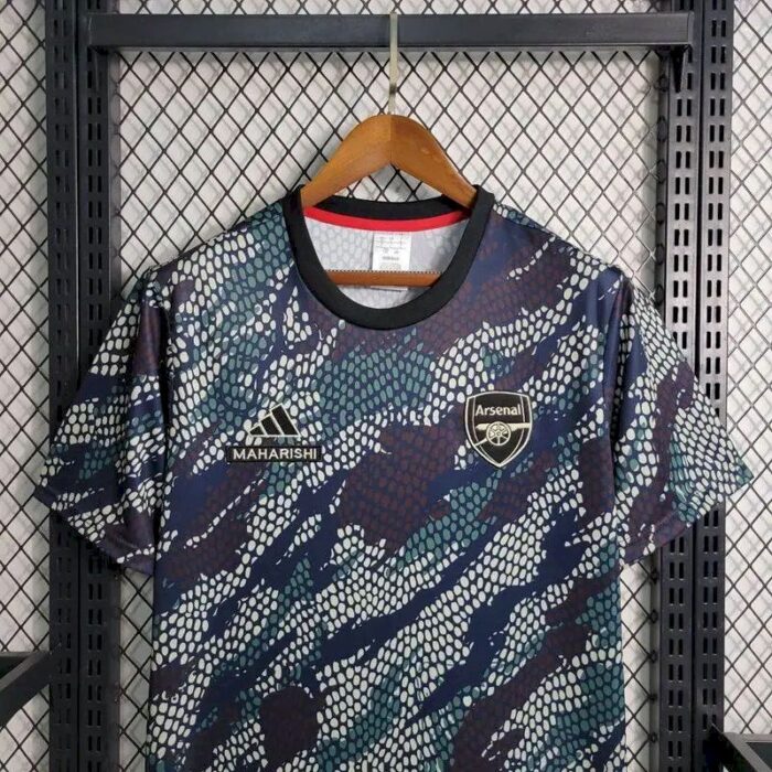 Mens Arsenal 2023/24 Maharishi Jersey (Mucoca / Black) 6