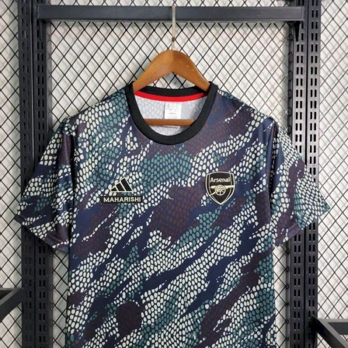 Mens Arsenal 2023/24 Maharishi Jersey (Mucoca / Black) 4