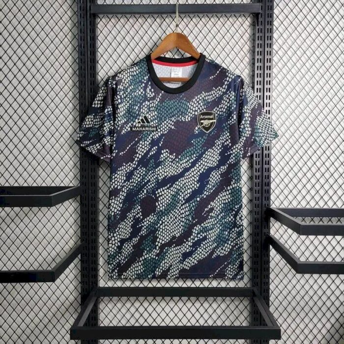 Mens Arsenal 2023/24 Maharishi Jersey (Mucoca / Black) 1