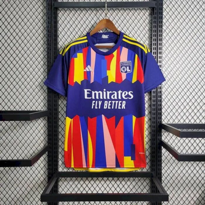Mens Olympique Lyonnais 2023/24 Third Jersey 1