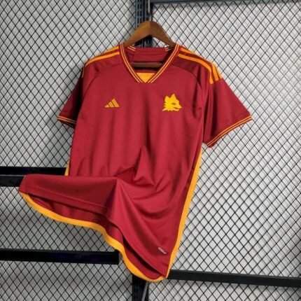 Mens AS Roma 2023/24 Home Jersey 10