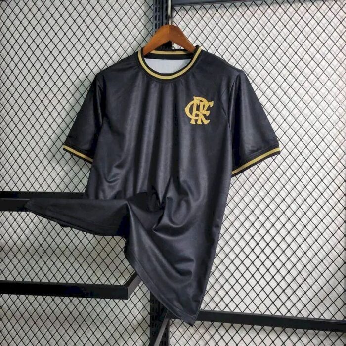 Mens Flamengo 2023/24 Black Jersey 6
