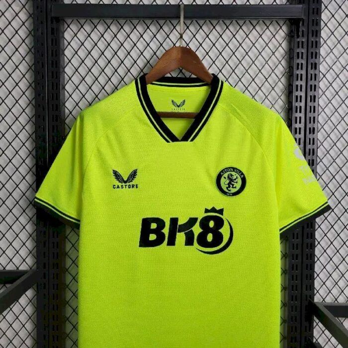 Mens Aston Villa 2023/24 Goalkeeper Jersey 7