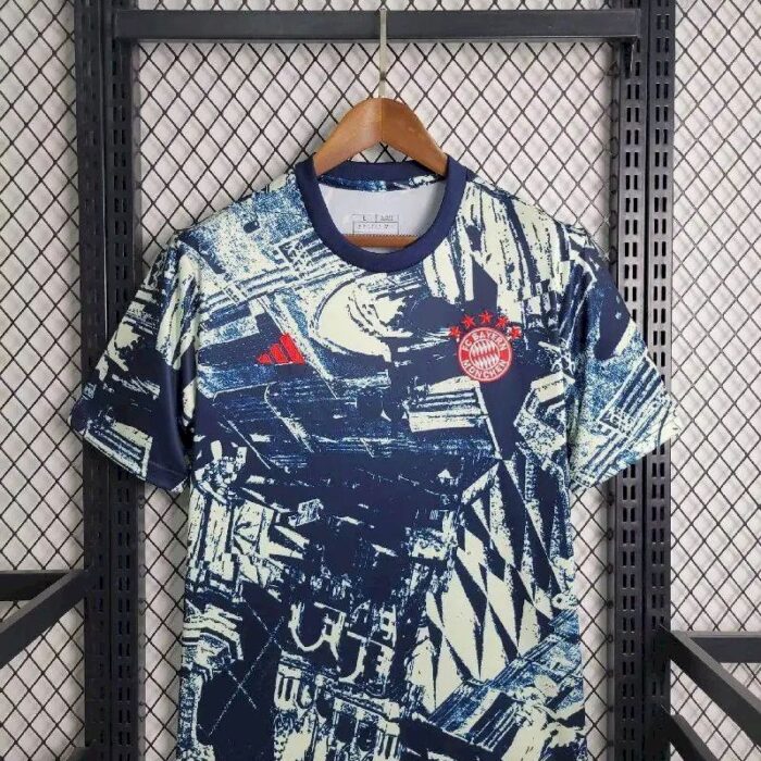 Mens Bayern Munich 2023/24 Pre-Match Jersey 8