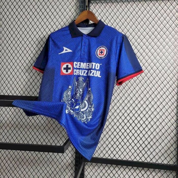 Mens Cruz Azul 2023/24 Home Jersey 7