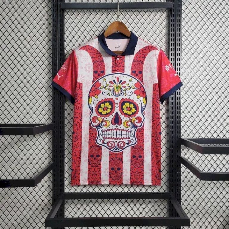 Mens Club Chivas 2023/24 Day Of The Dead Jersey 1