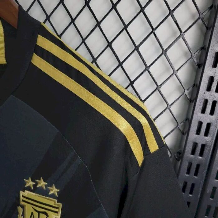 Mens Argentina 2023/24 Black Jersey 9