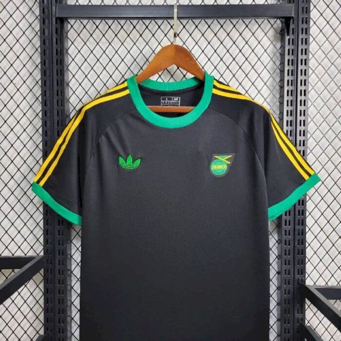 Mens Jamaica 2024/25 3-Stripes Jersey 4
