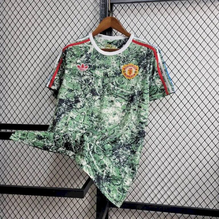 Mens Manchester United 2024/25 Stone Roses Originals Icon Jersey 9
