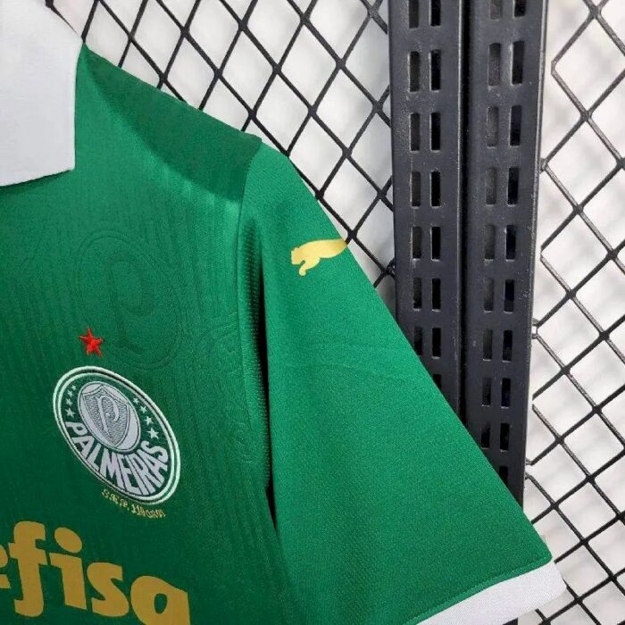 Mens Palmeiras 2024/25 Home Jersey 4