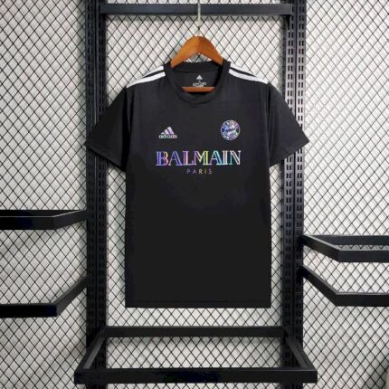 Mens Bayern Munich 2024/25 Balmain Co-Branded Edition T-shirt 5