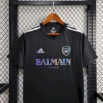 Mens Arsenal 2024/25 Balmain Co-Branded Edition T-shirt 1
