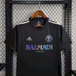 Mens Manchester United 2024/25 Balmain Co-Branded Edition T-shirt 1