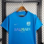 Mens Barcelona 2024/25 Balmain Co-Branded Edition T-shirt 1