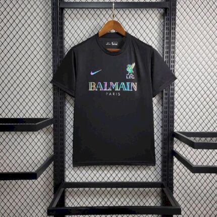 Mens Liverpool 2024/25 Balmain Co-Branded Edition T-shirt 6