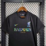 Mens Liverpool 2024/25 Balmain Co-Branded Edition T-shirt 1