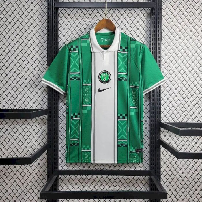 Mens Nigeria 2024/25 Green Jersey 1