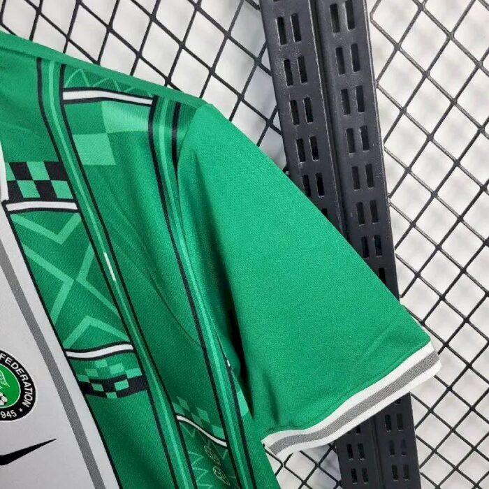 Mens Nigeria 2024/25 Green Jersey 2