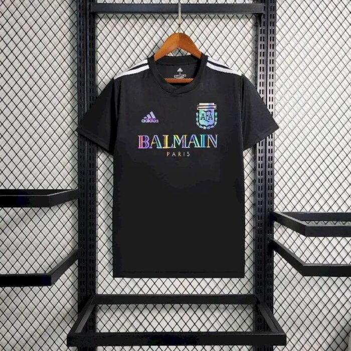 Mens Argentina 2024/25 Balmain T-shirt 5