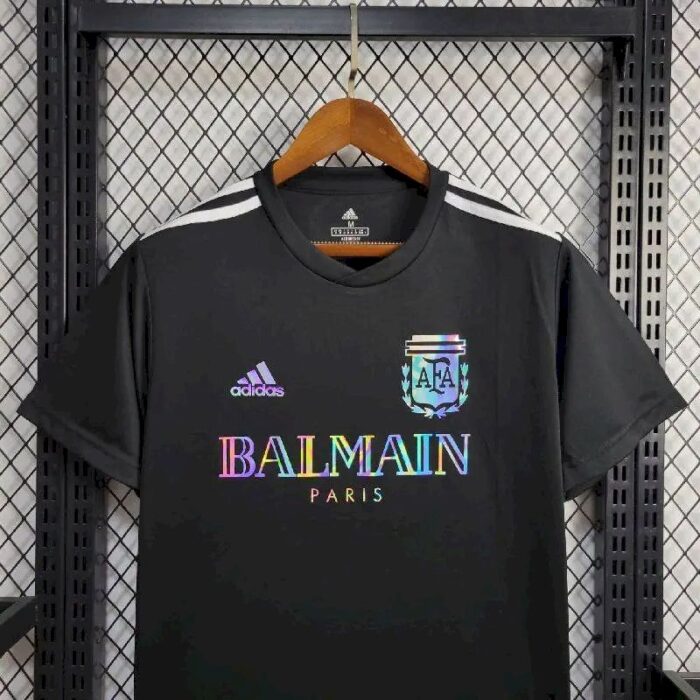 Mens Argentina 2024/25 Balmain T-shirt 1