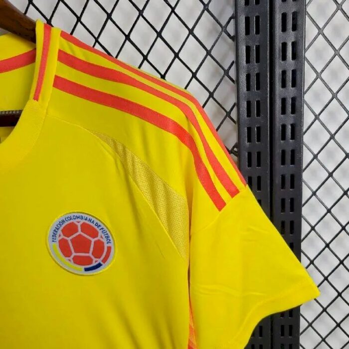 Mens Colombia 2024/25 Home Jersey 4