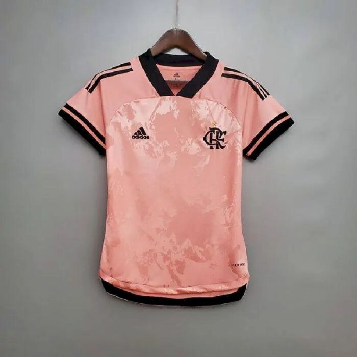 Womens Flamengo 2020 Pink October Rosa Jersey 2