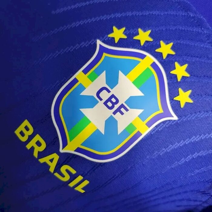 Mens Brazil 2022 Away Jersey Player Version 9