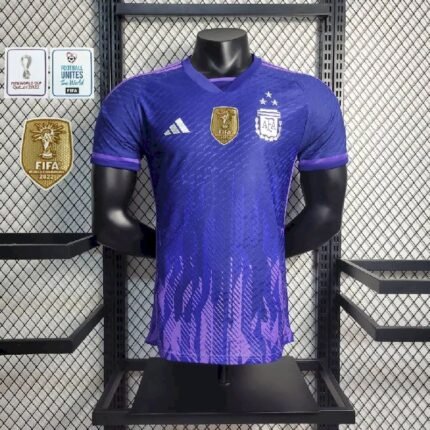 Mens 2022 3-star Argentina Away Player Version