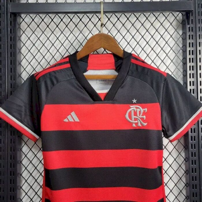 Womens Flamengo 2024/25 Home Jersey 1