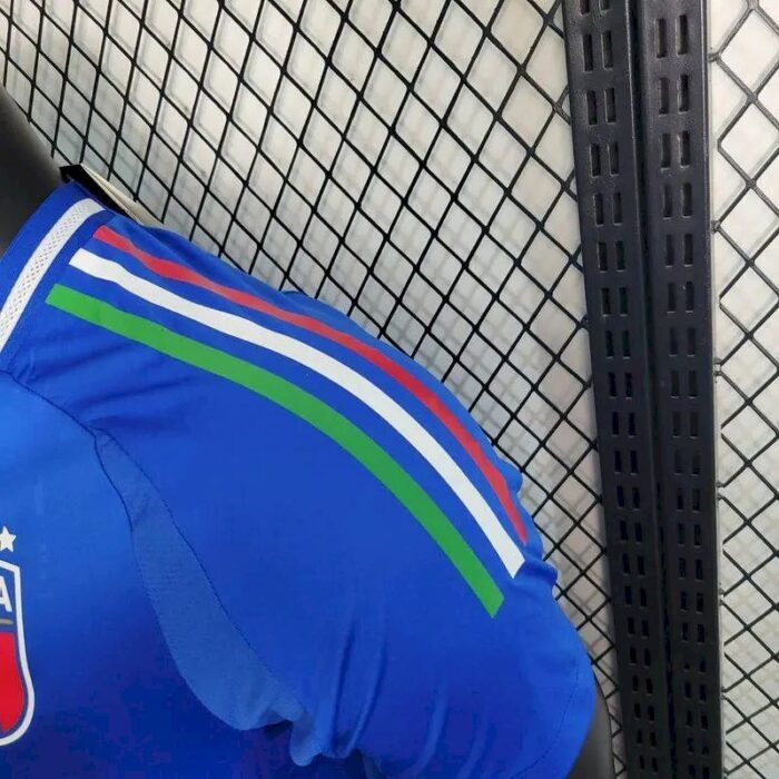 Mens Italy 2024/25 Home Jersey Player Version 4