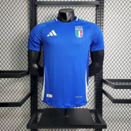 Mens Italy 2024/25 Home Jersey Player Version 6