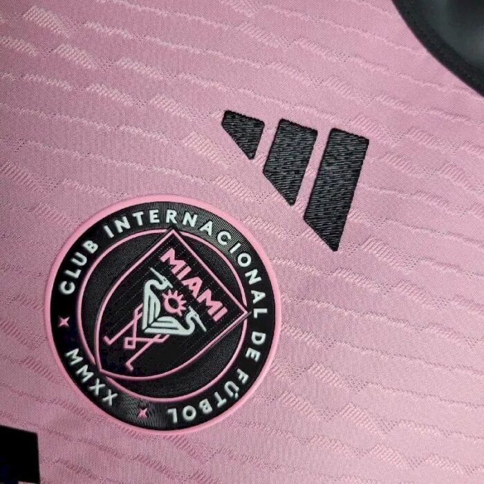 Mens Inter Miami CF 2024/25 Home Jersey Player Version 7