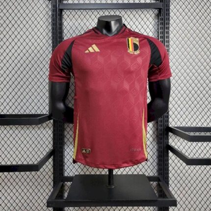 Mens Belgium 2024/25 Home Jersey Player Version 9