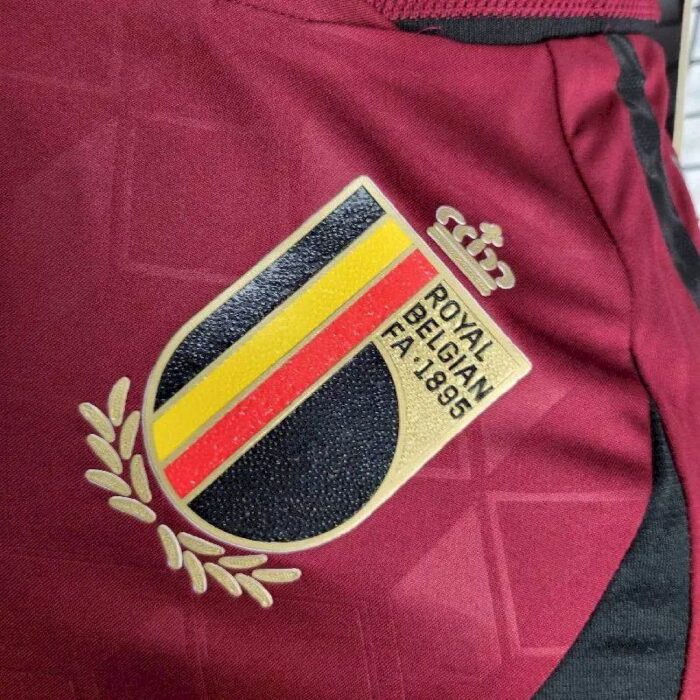 Mens Belgium 2024/25 Home Jersey Player Version 8