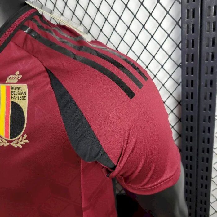 Mens Belgium 2024/25 Home Jersey Player Version 7