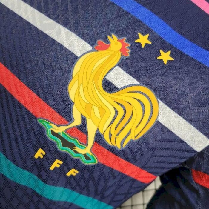Mens France 2024/25 Pre-Match Jersey Player Version 7