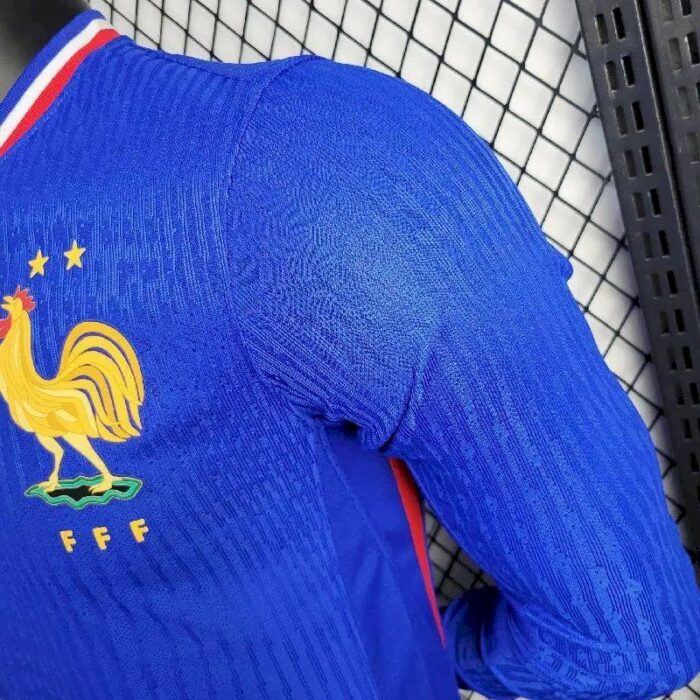 Mens France 2024/25 Home Long Sleeve Jersey Player Version 5