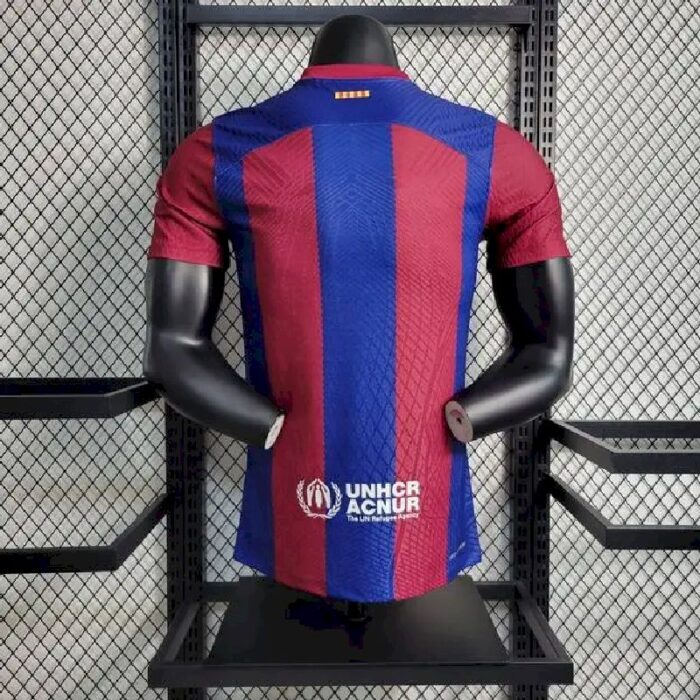 Mens Barcelona 2023/24 Home Jersey Player Version 8