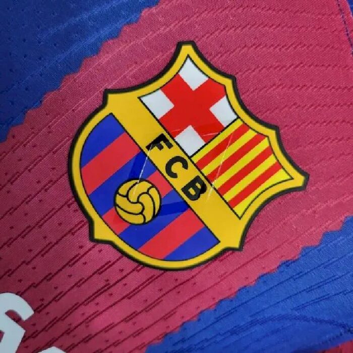 Mens Barcelona 2023/24 Home Jersey Player Version 4