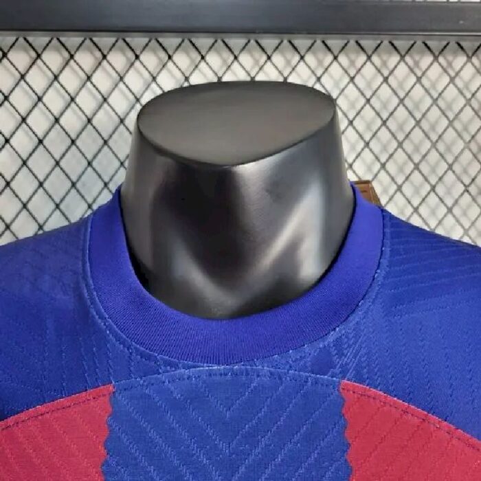 Mens Barcelona 2023/24 Home Jersey Player Version 3