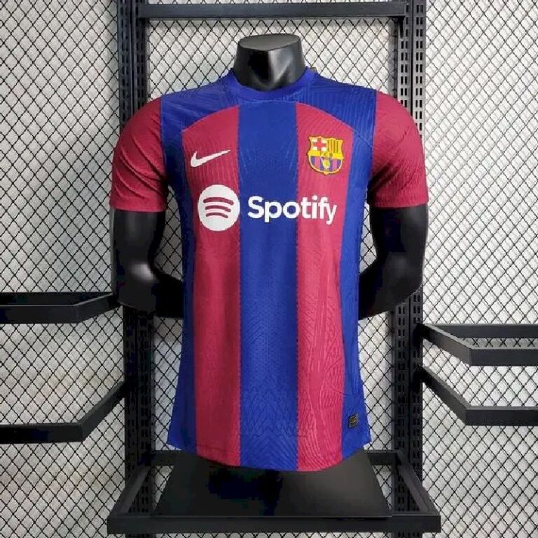 Mens Barcelona 2023/24 Home Jersey Player Version