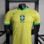 Mens Brazil 2024/25 Home Jersey Player Version 1
