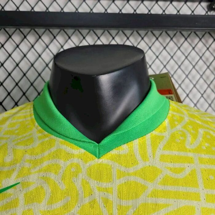 Mens Brazil 2024/25 Home Jersey Player Version 2