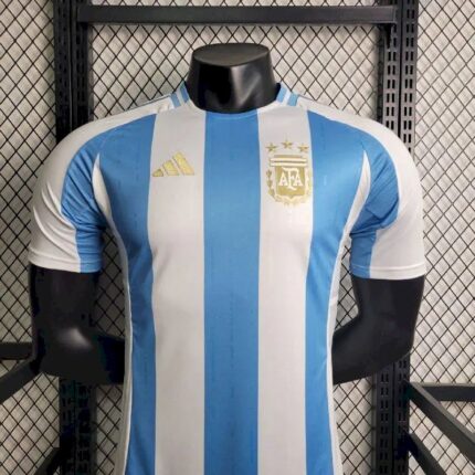Mens Argentina 2024/25 Home Jersey Player Version 1