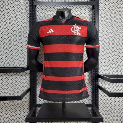Mens Flamengo 2024/25 Home Jersey Player Version 11
