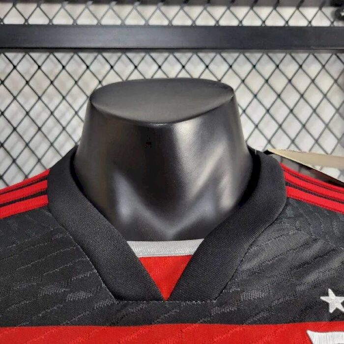 Mens Flamengo 2024/25 Home Jersey Player Version 10