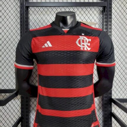 Mens Flamengo 2024/25 Home Jersey Player Version 1
