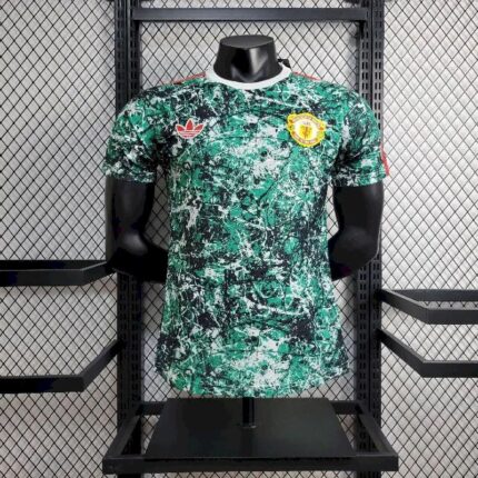 Mens Manchester United 2024/25 Stone Roses Originals Icon Edition Jersey Player Version 7